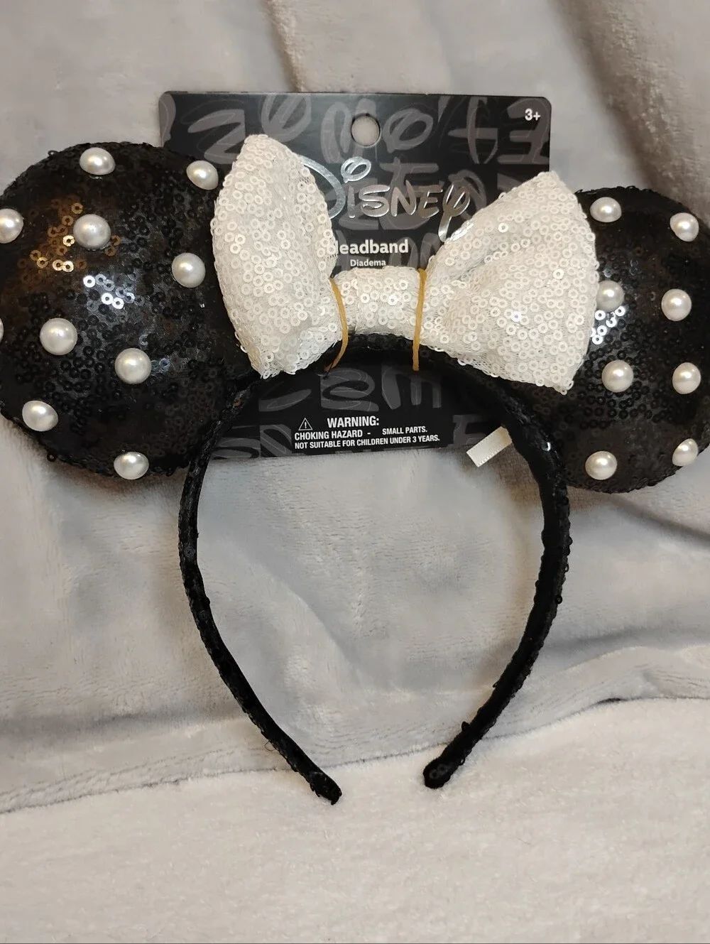 Minnie Sequin And Pearl Ears